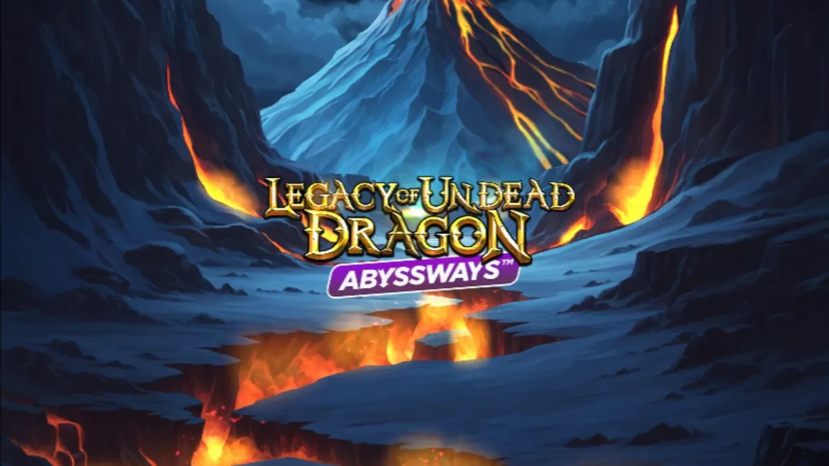 Visual naga mayat hidup dalam slot Legacy of Undead Dragon Abyssways