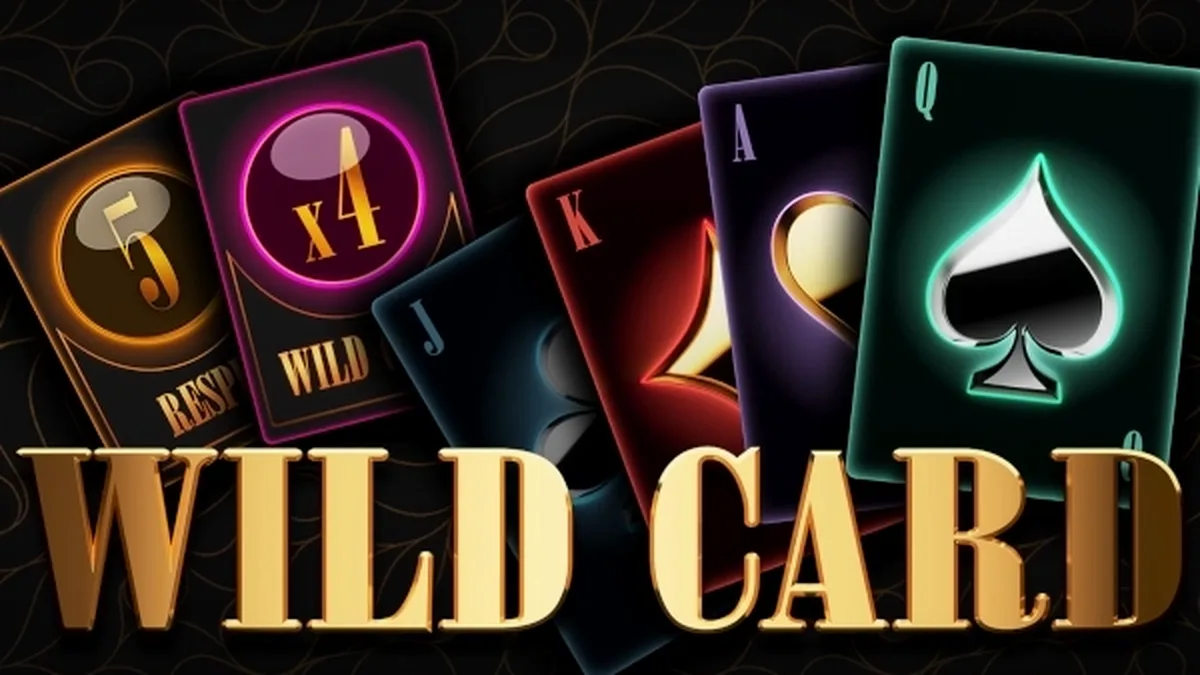 Tampilan antarmuka permainan slot Wild Card dari Casimi Gaming